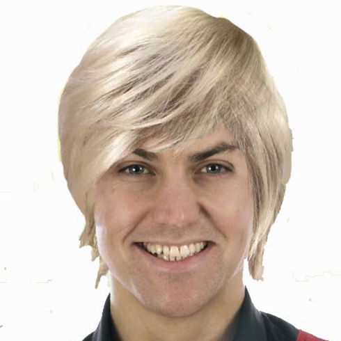 Blonde Male Wig 106