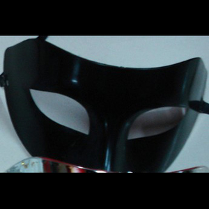 Black Half Face Phantom Masquerade Mask