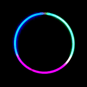 100 x 22” Glow Necklaces Tri Colour
