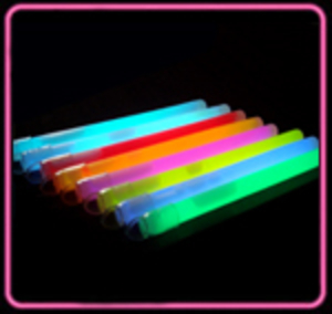 6” x 10mm Glow Sticks (50 Pack)