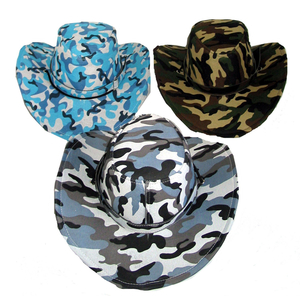Camouflage Cowboy Style Hats