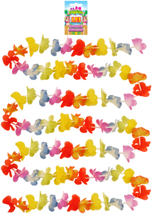 260cm Multi Coloured Hawaiian Lei Garland